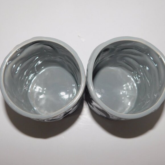 Set of 2 Kraken Spiced Rum Gray  4" Tiki Octopus Ceramic Mug Tumbler - Picture 4 of 9